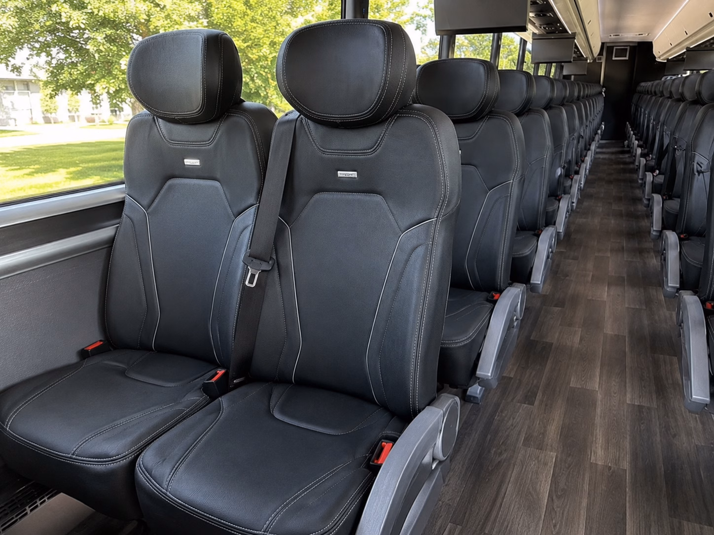 redding bus rental service area